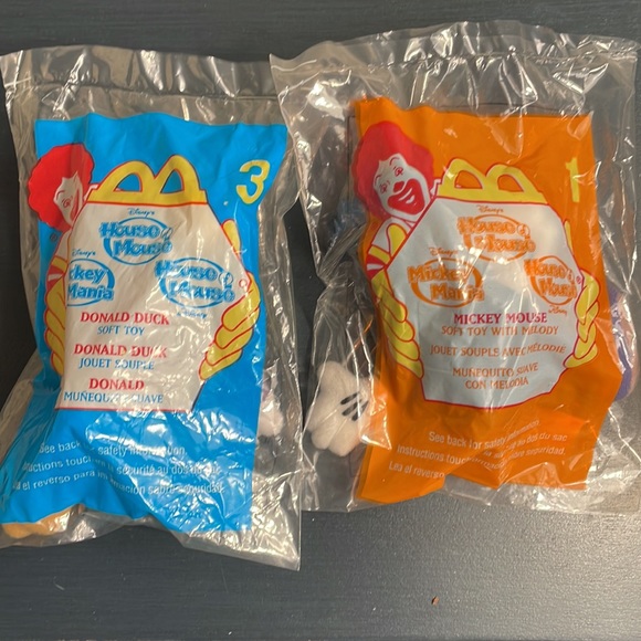 McDonald’s Happy Meal Toys Mickey and Donald 2001 - Picture 2 of 4